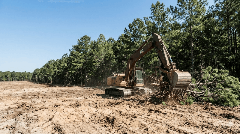 Land clearing in Swainsboro, GA